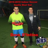 NRS 2018-2019 Indoor Soccer Goalie Shut Out