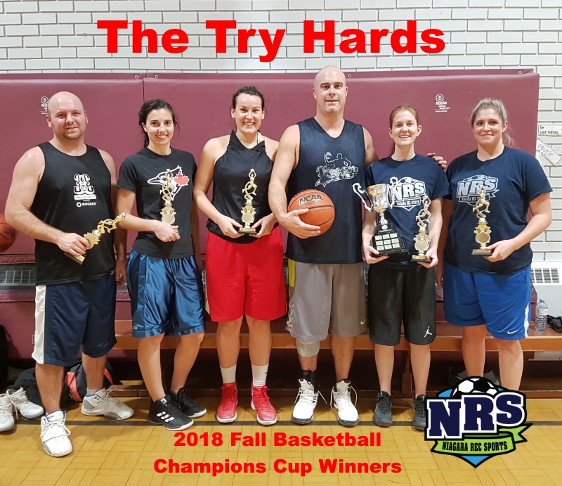 NRS 2018 Fall Basketball Champions Cup Winners The Try Hards