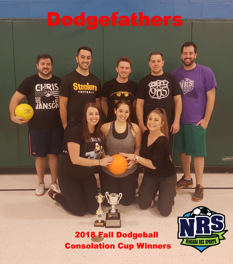 NRS 2018 Dodgeball Consolation Cup WInners Dodgefathers