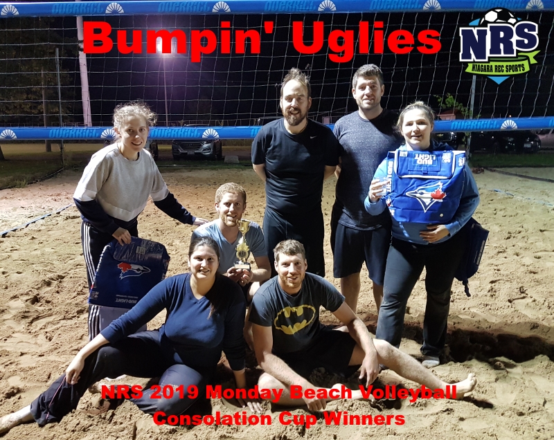 NRS 2019 Monday Beach Volleyball Consolation Cup Winners