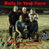 NRS 2019 Tuesday Beach Volleyball Consolation Cup Winners