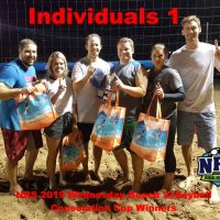 NRS 2019 Wednesday Beach Volleyball Consolation Cup Winners Individuals 1