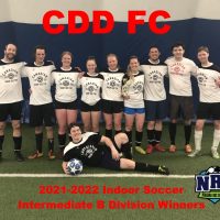 NRS 2021-2022 Indoor Soccer Int B Division Winners CDD FC