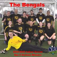 NRS 2022-2023 Indoor Soccer Rec C Division Winners The Bengals