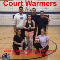 NRS 2022-2023 Monday Court Volleyball Rec C Division Winners Court Warmers