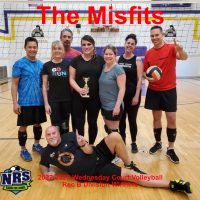 NRS 2022-2023 Wednesday Court Volleyball Rec B Division Winners The Misfits