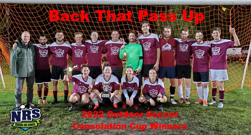 NRS 2022 Outdoor Soccer Consolation Cup Winners Back That Pass Up