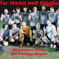 NRS 2022 Outdoor Soccer Rec C Winners For Kicks and Giggles