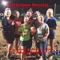 NRS 2022 Thursday Coed Beach Volleyball Consolation Cup Winners Victorious Secrets