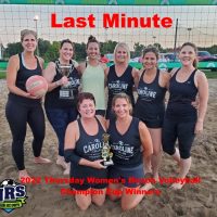 NRS 2022 Thursday Women's Beach Volleyball Champion Cup Winners Last Minute