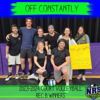 NRS 2023-2024 Court Volleyball Rec B Winners Off Constantly