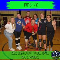 NRS 2023-2024 Court Volleyball Rec C Winners Indis 2.0