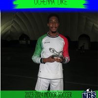 NRS 2023-2024 Indoor Soccer Goalie Shut Out Champion Uchenna Dike