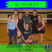 NRS 2023-2024 Mon Court Volleyball Rec C Winners Will Pay for Sets