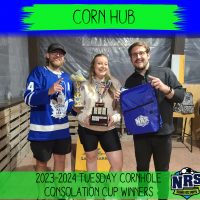 NRS 2023-2024 Tuesday Cornhole Consolation Cup Winners Corn Hub