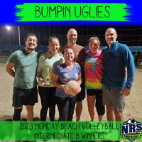 NRS 2023 Monday Beach Volleyball Intermediate B Winners Bumpin Uglies
