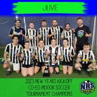 NRS 2023 New Years Kickoff Indoor Soccer Tournament Champions Juve