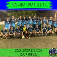 NRS 2023 Outdoor Soccer Rec A Winners Niagara UnAthletic