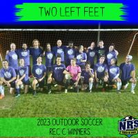 NRS 2023 Outdoor Soccer Rec C Winners Two Left Feet