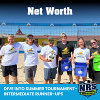 NRS 2024 June 15th Beach Volleyball Tournament Intermediate Division Runner Ups Net Worth