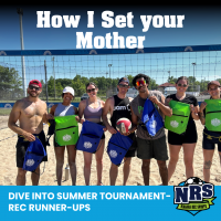 NRS 2024 June 15th Beach Volleyball Tournament Rec Division Runner Ups How I Set Your Mother