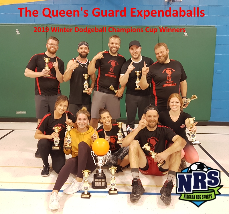 NRS 2019 Winter Champions CUp Winners The Queen's Guard Expendaballs