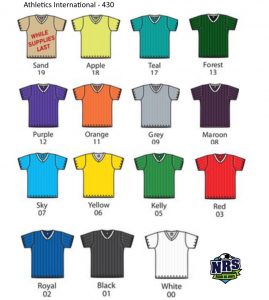 NRS Jersey Options - model 430 working